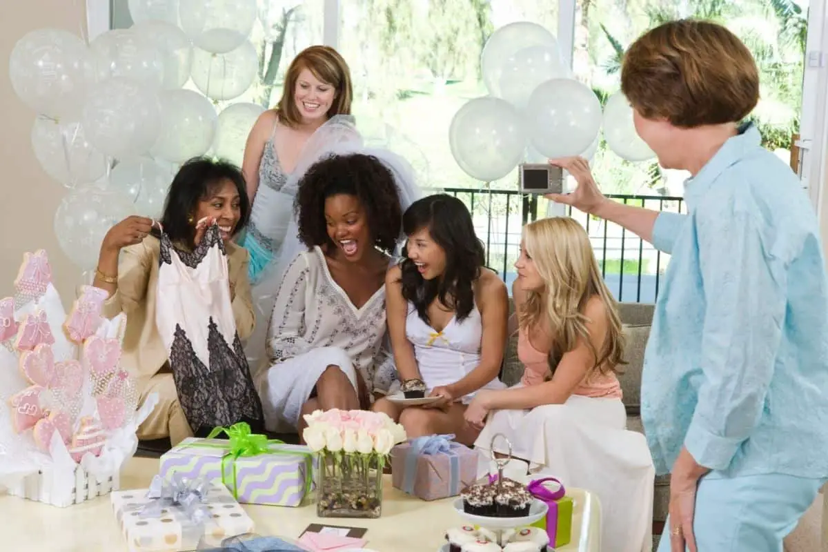 bridal shower at your home