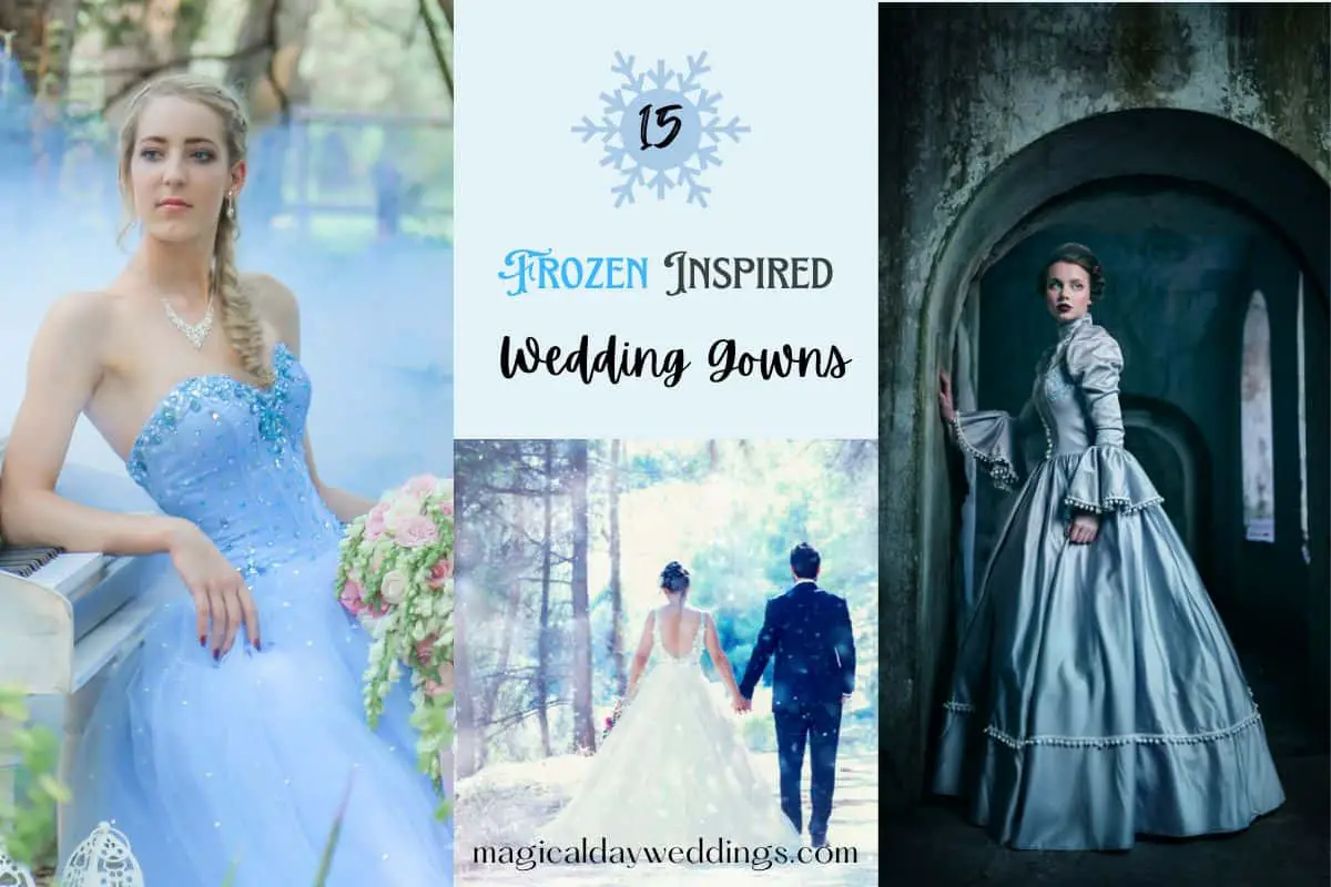 15 Frozen Inspired Wedding Gowns