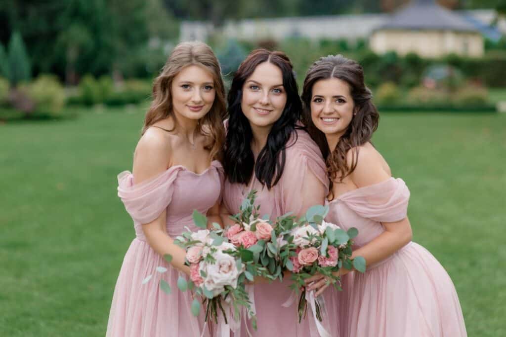 Dusty Pink Bridesmaid Dress