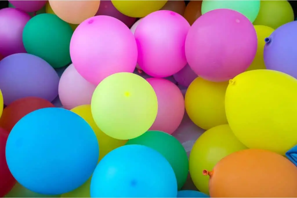 Incorporate Rainbow Balloons
