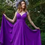 13 Beautiful Lavender Wedding Dress Ideas (1)