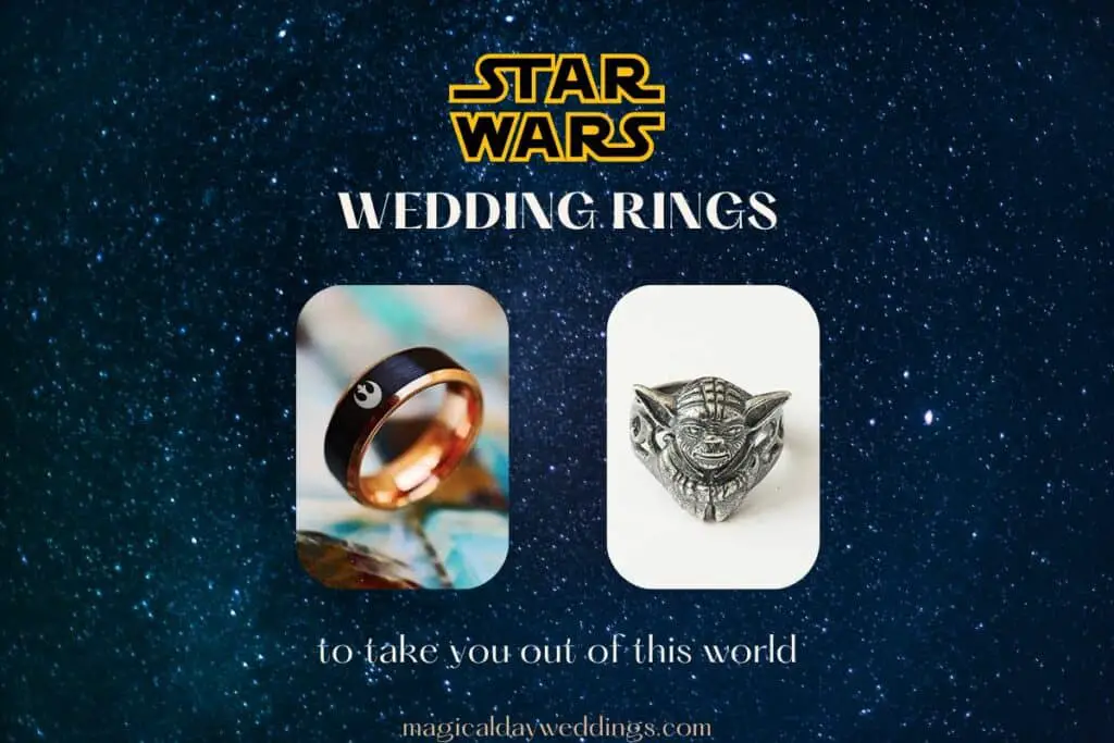 16 Star Wars Wedding Rings Ideas You'll Love