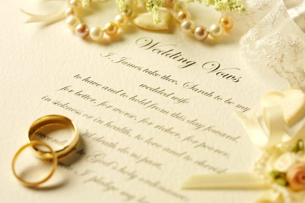 Tips For Writing Your Own Vows