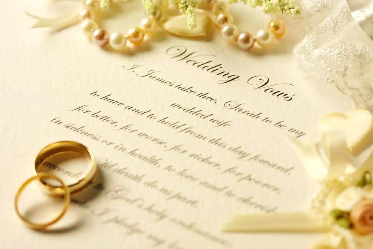 A Guide To Vows For Your Ring Exchange Ceremony Magical Day Weddings