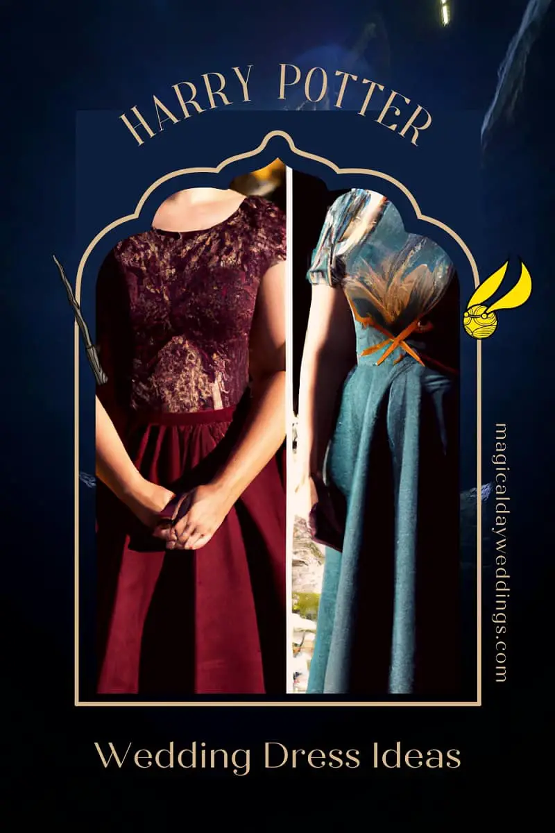 14 Harry Potter Wedding Dress Ideas For The Most Magical Wedding