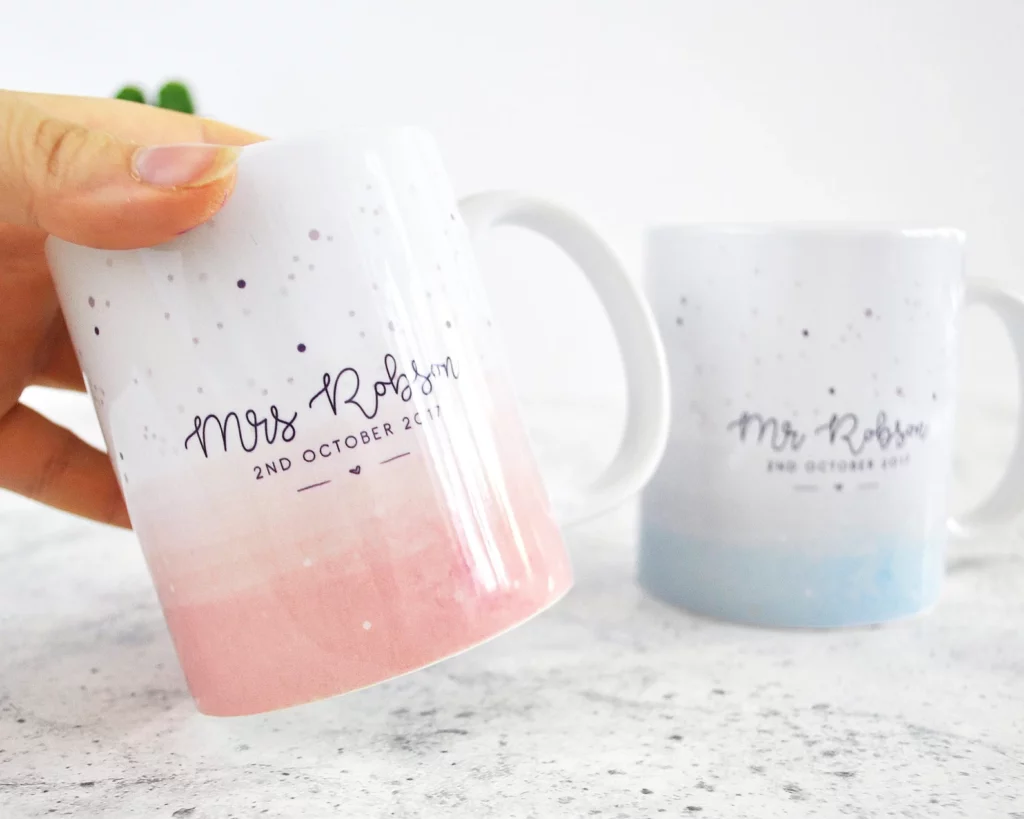 Mr Mrs mug