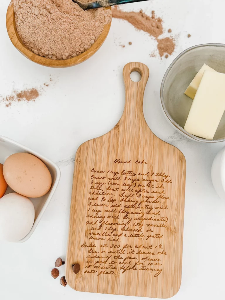 engraved cutting board