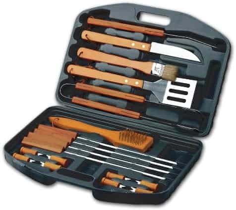 steel barbecue set