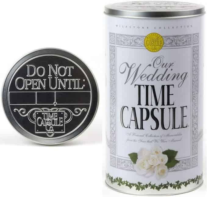 wedding time capsule