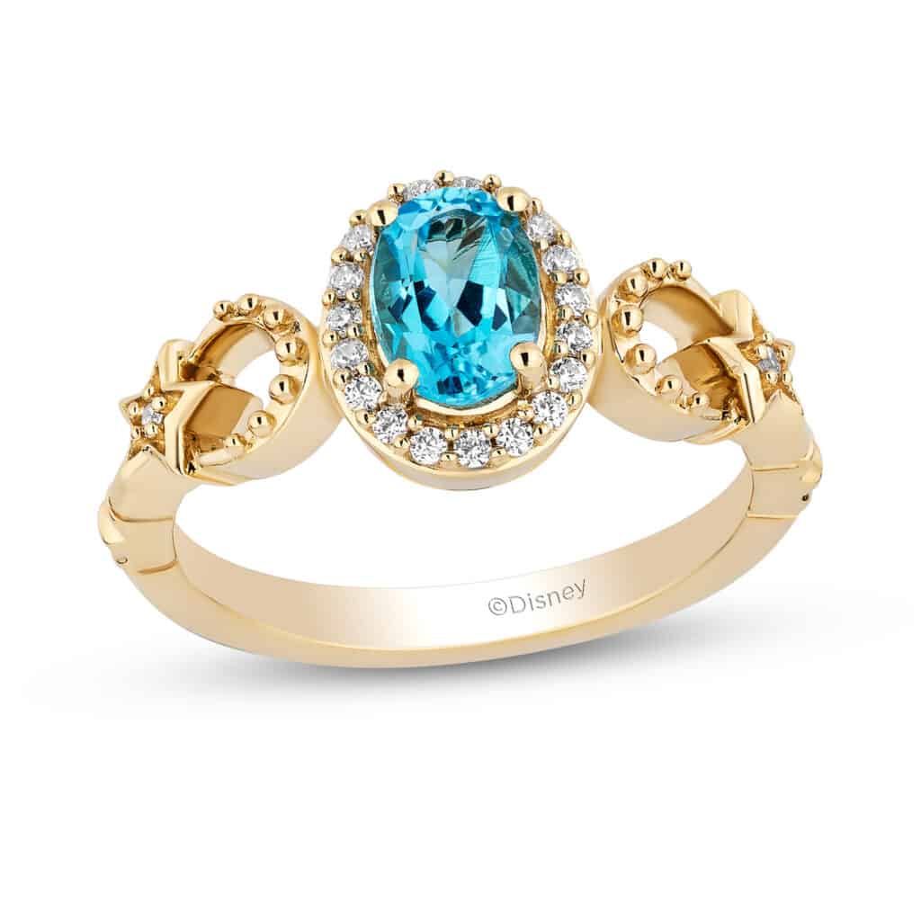 disney jasmine oval ring