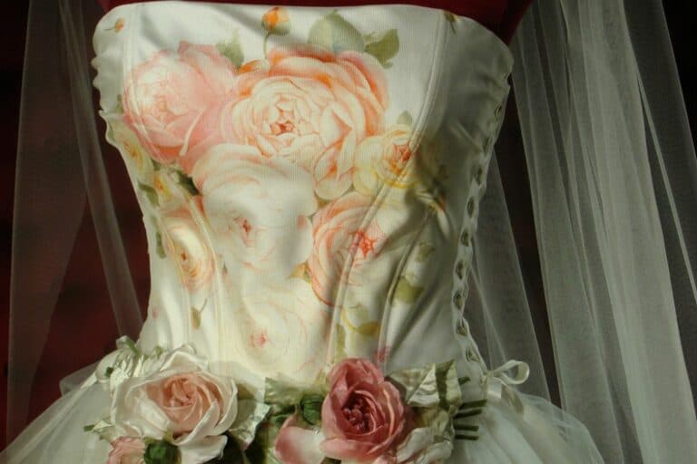 3D Floral Wedding Dresses