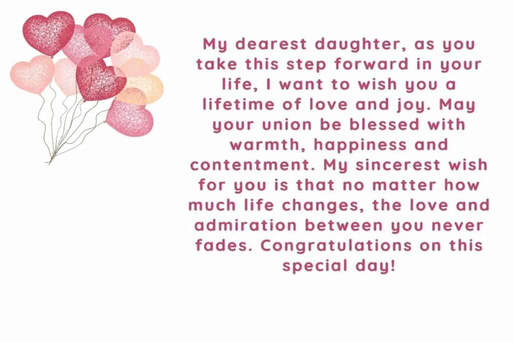 Engagement Wishes For Daughter