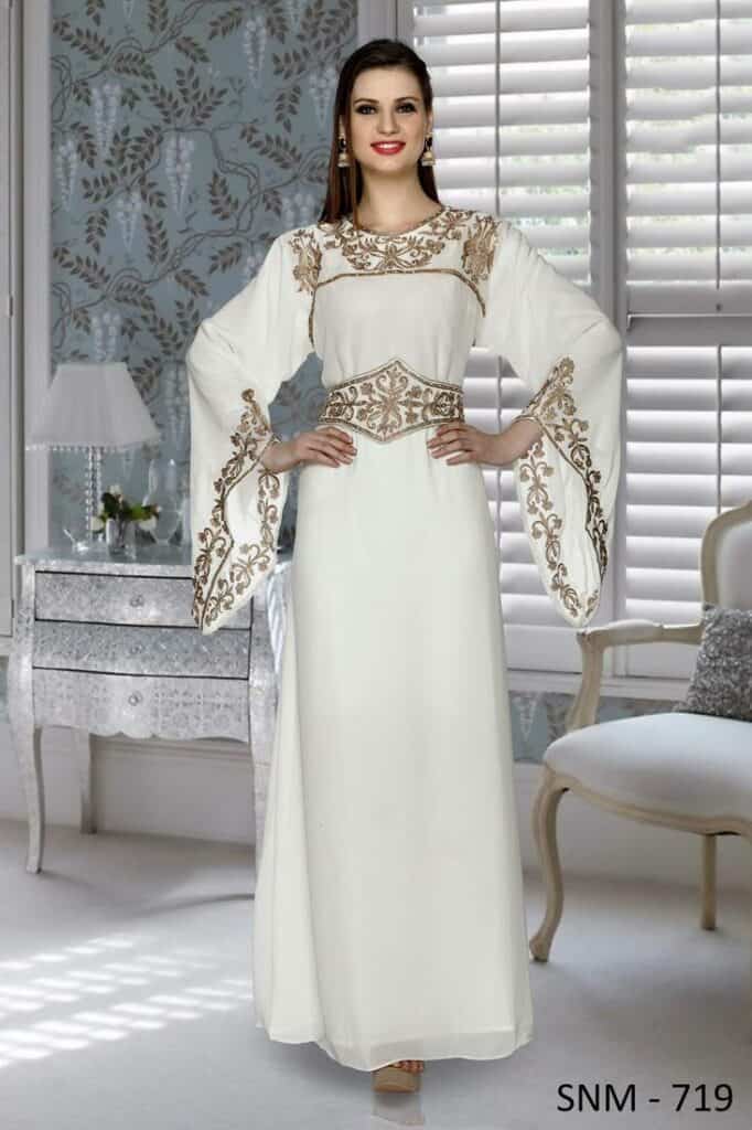 Faux Georgette Islamic Kaftans