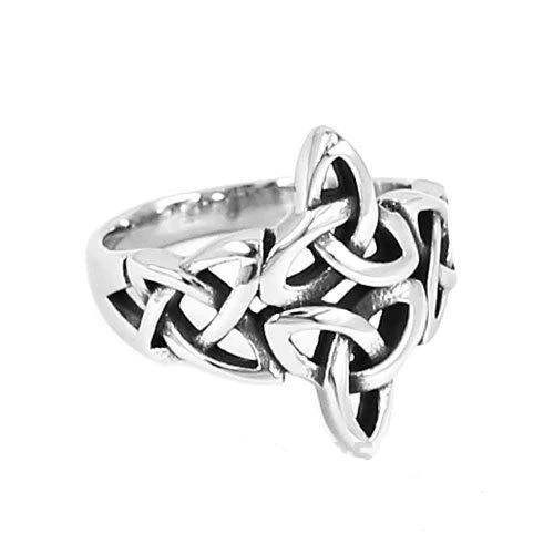 Irish Viking Triquetra Ring