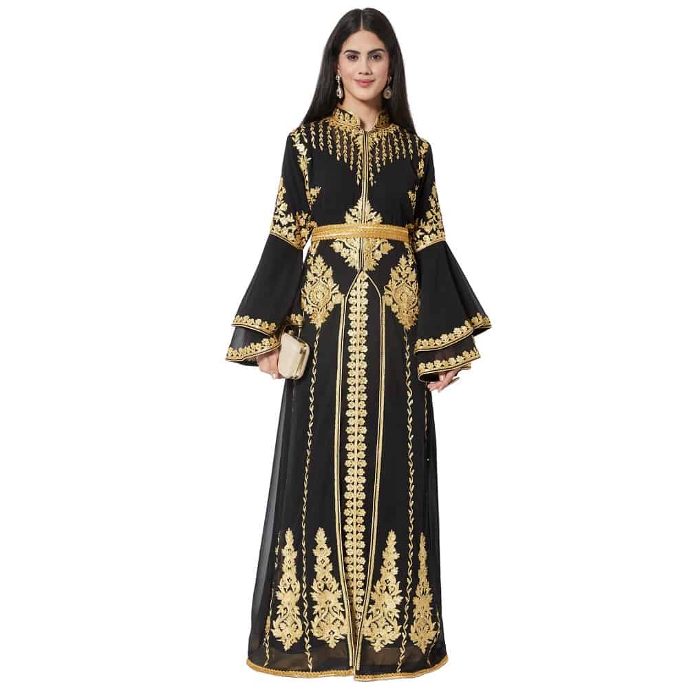 Moroccan designer wedding gown