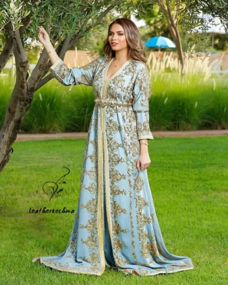 10 Marvelous Moroccan Wedding Dresses For The Modest Fashionista ...