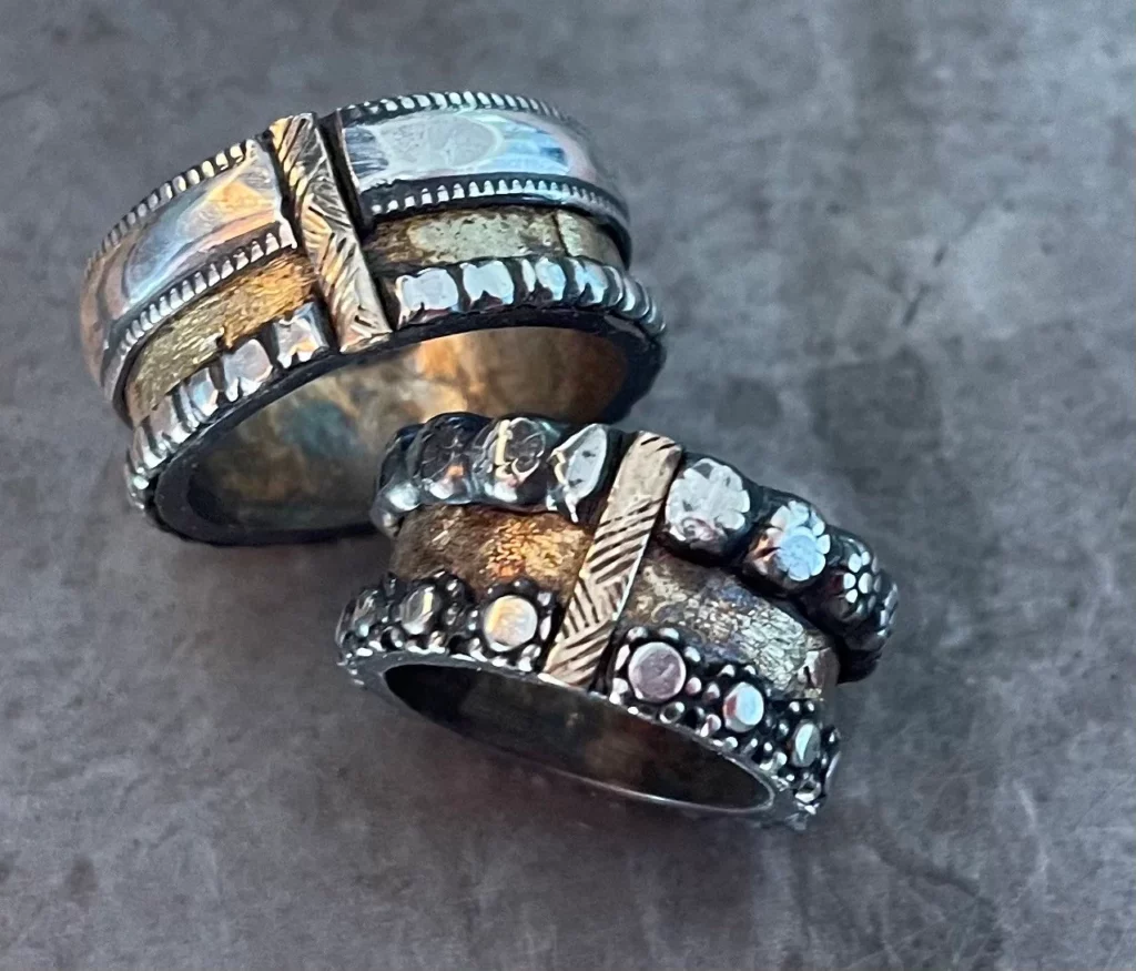 Rustic Viking Wedding Ring