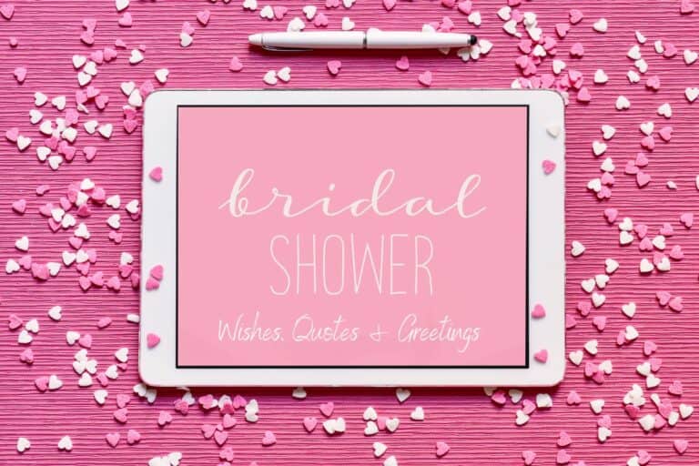 Bridal Shower Wishes Quotes and Greetings