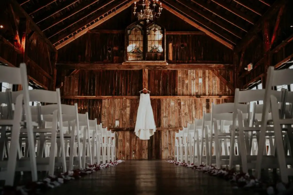 Barn wedding venue