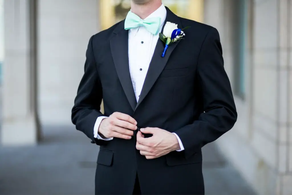 Mens Attire Black Tie Wedding