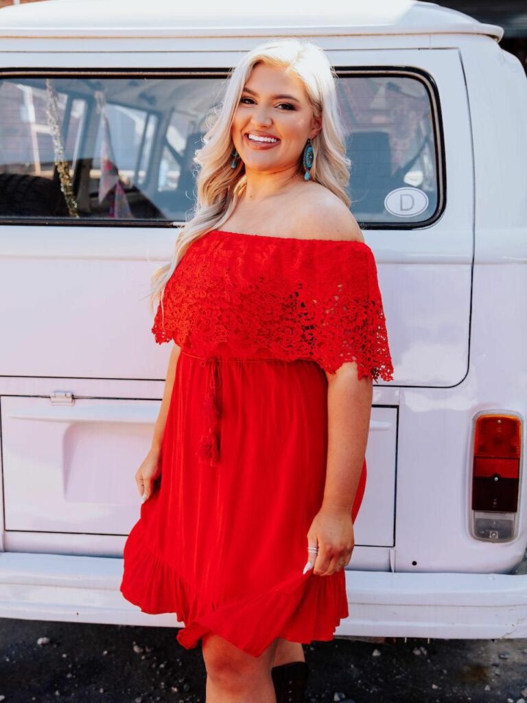Bride Babes Dress Red S Red