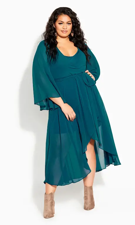 Fleetwood Maxi Dress teal