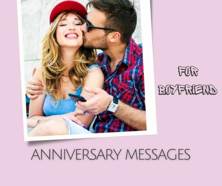 Anniversary Messages for Boyfriend